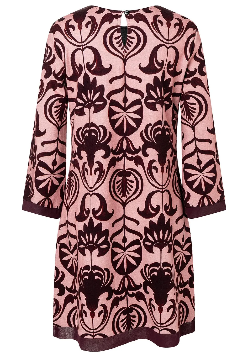 Ana Alcazar Sorina vestito linea A floreale rosa