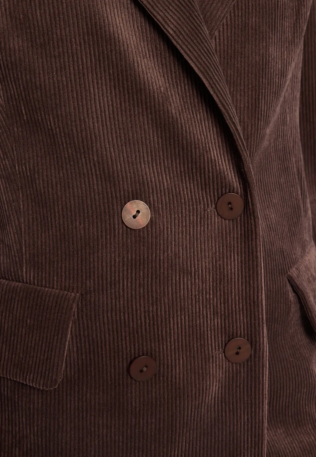 Ana Alcazar Enlivoa blazer velluto marrone