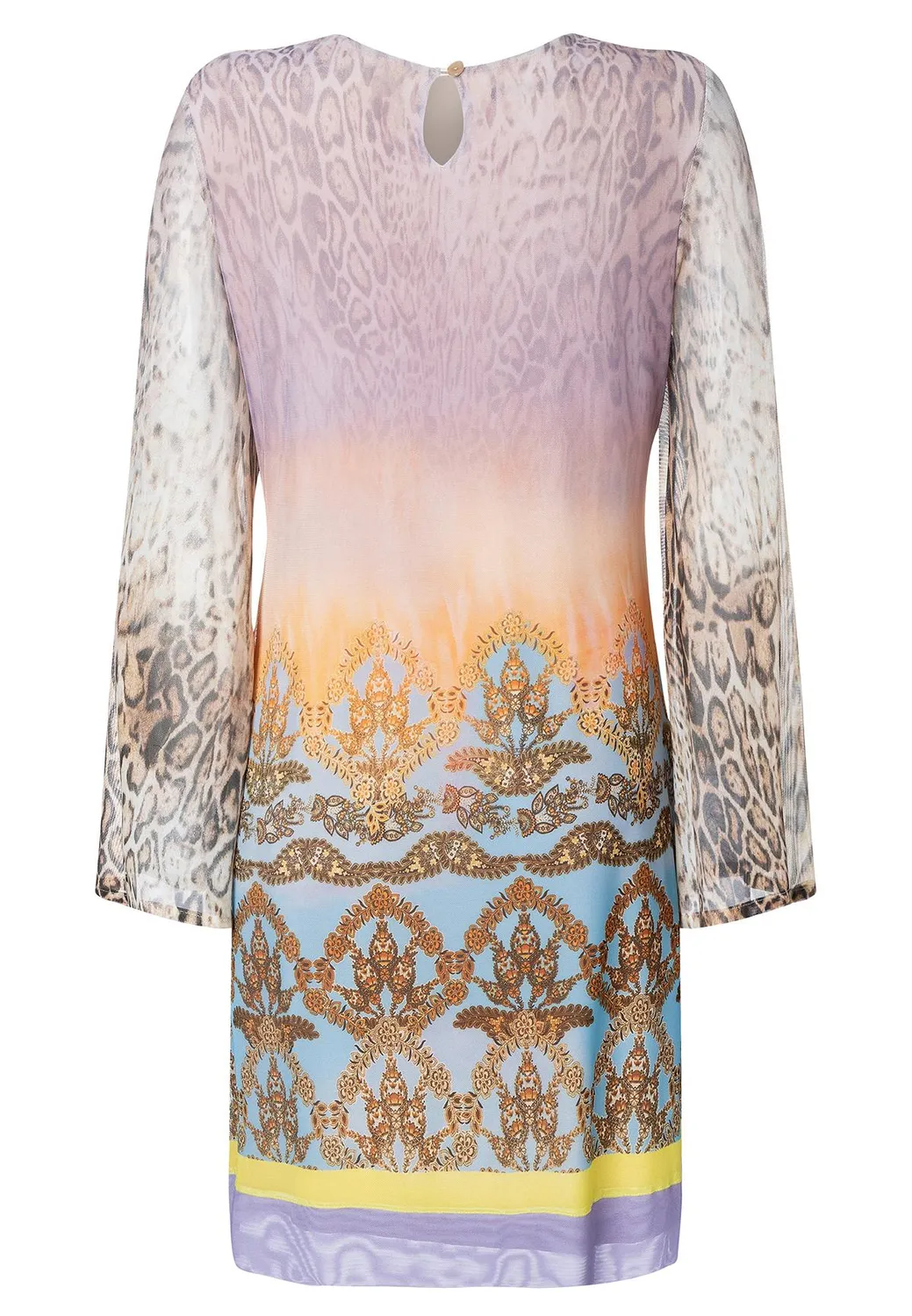 Ana Alcazar Remana vestito tunica lilla fantasia