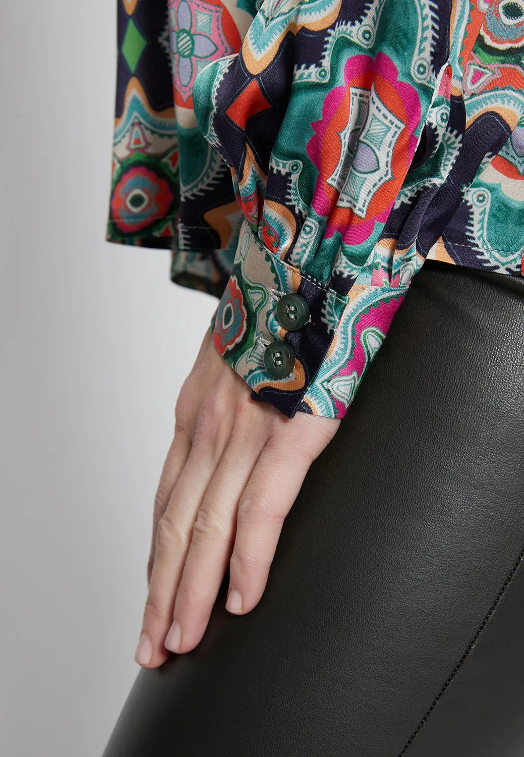 Ana Alcazar Haisy blusa fantasia retro
