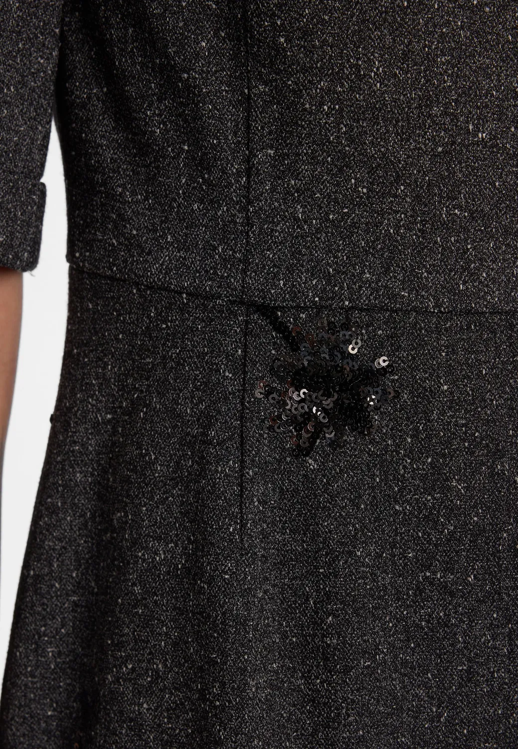 Ana Alcazar Enliratelle tubino tweed antracite