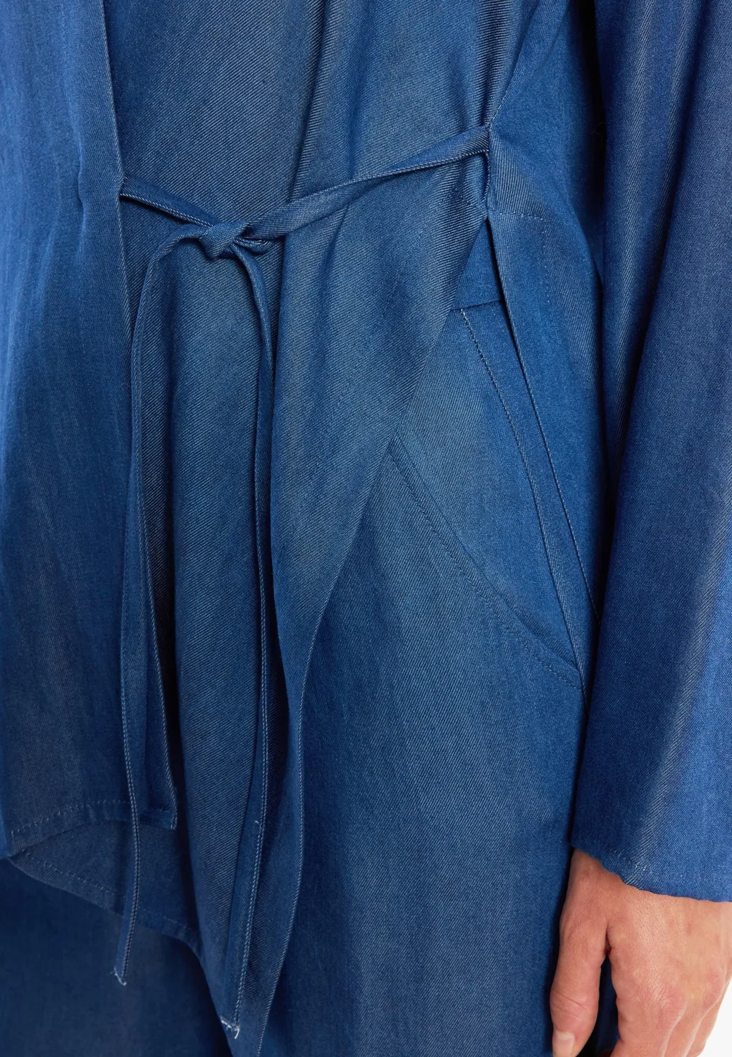 Ana Alcazar Douta camicia kimono denim estiva