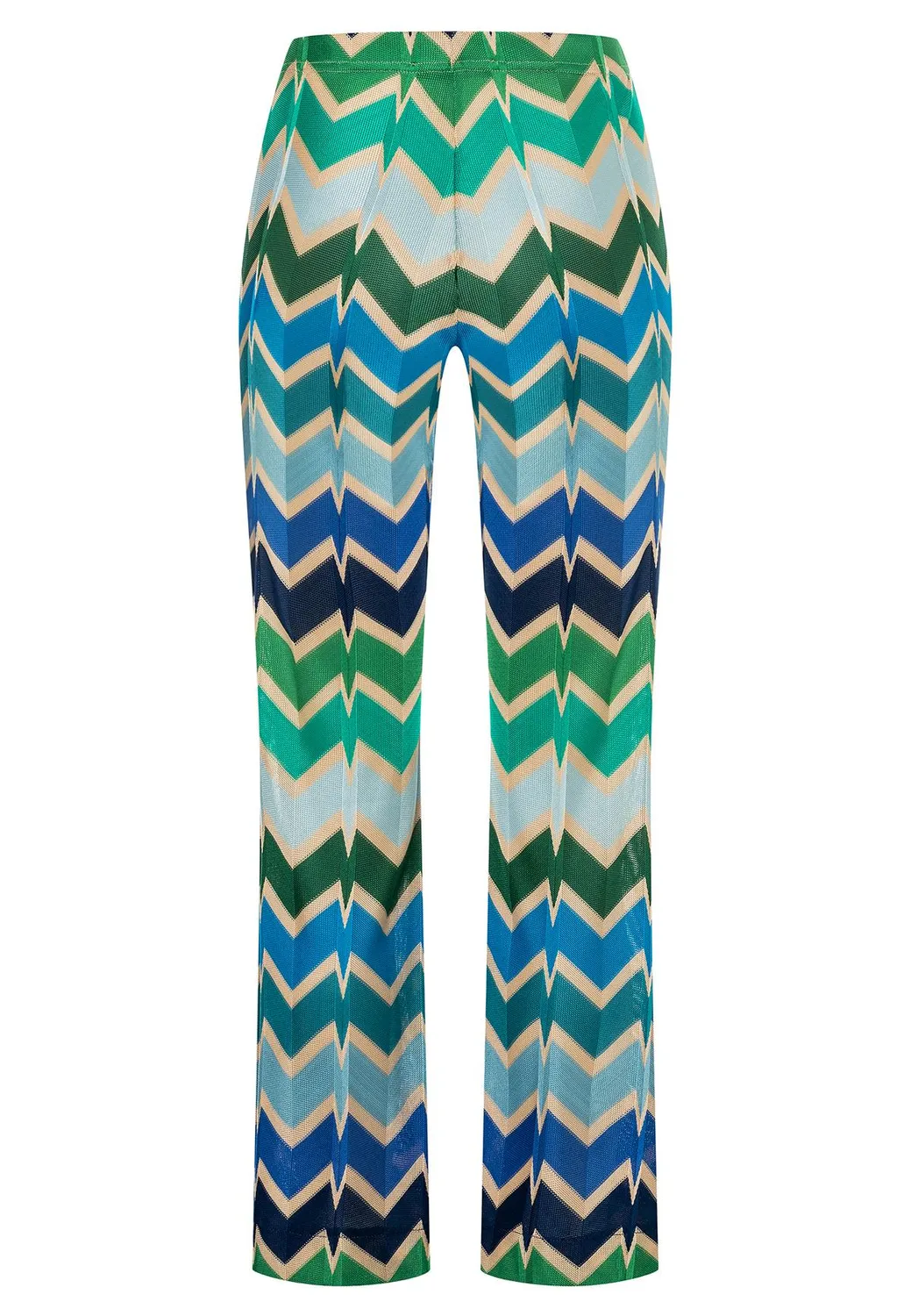 Ana Alcazar Pocara Pantaloni Cropped Maglia Zigzag