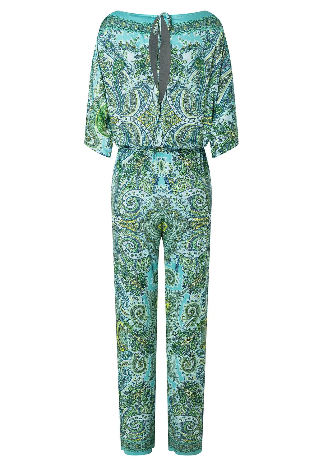 Ana Alcazar Pidona tuta jersey fantasia paisley