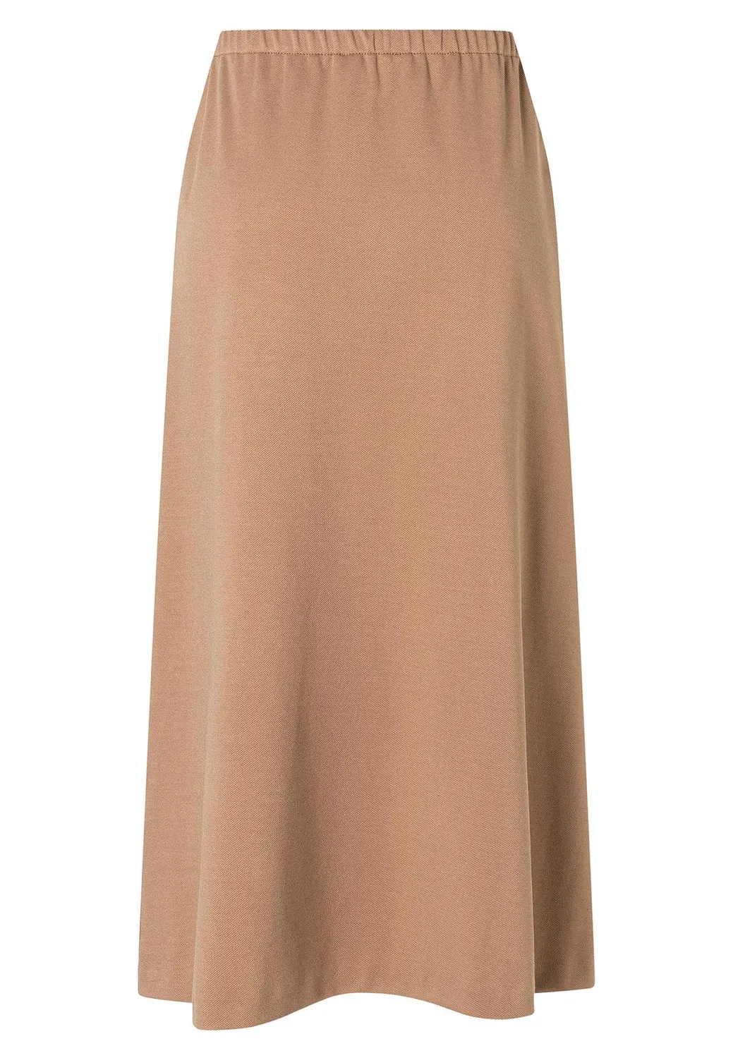 Ana Alcazar Ayora gonna midi beige jersey