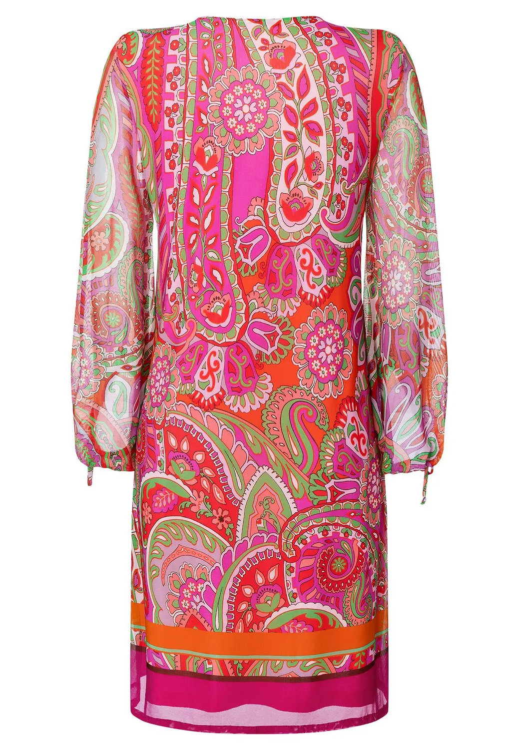 Ana Alcazar Revosy abito corto paisley rosa