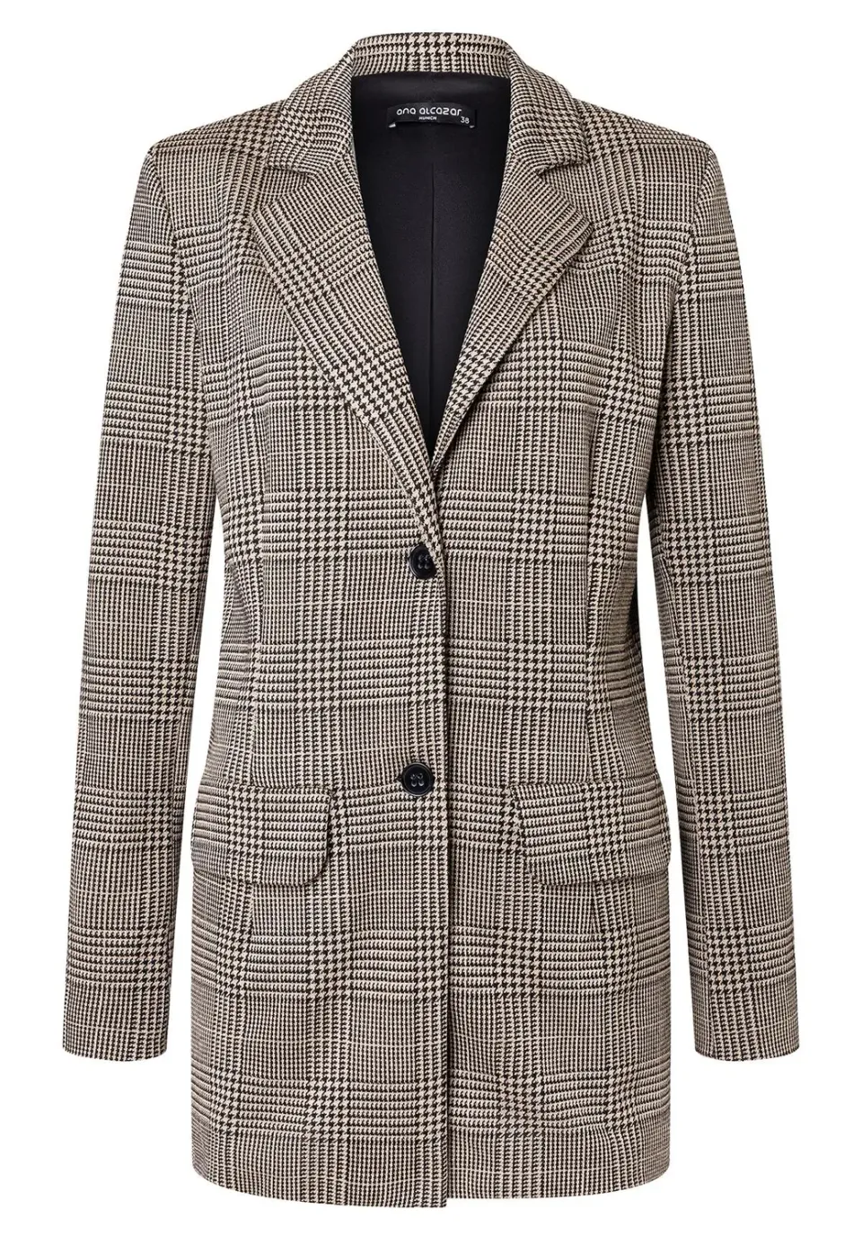 Ana Alcazar Mia blazer quadri taglio oversize