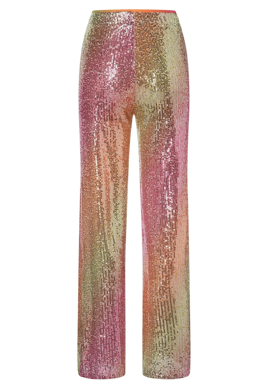 Ana Alcazar Zagea pantaloni paillettes rosa