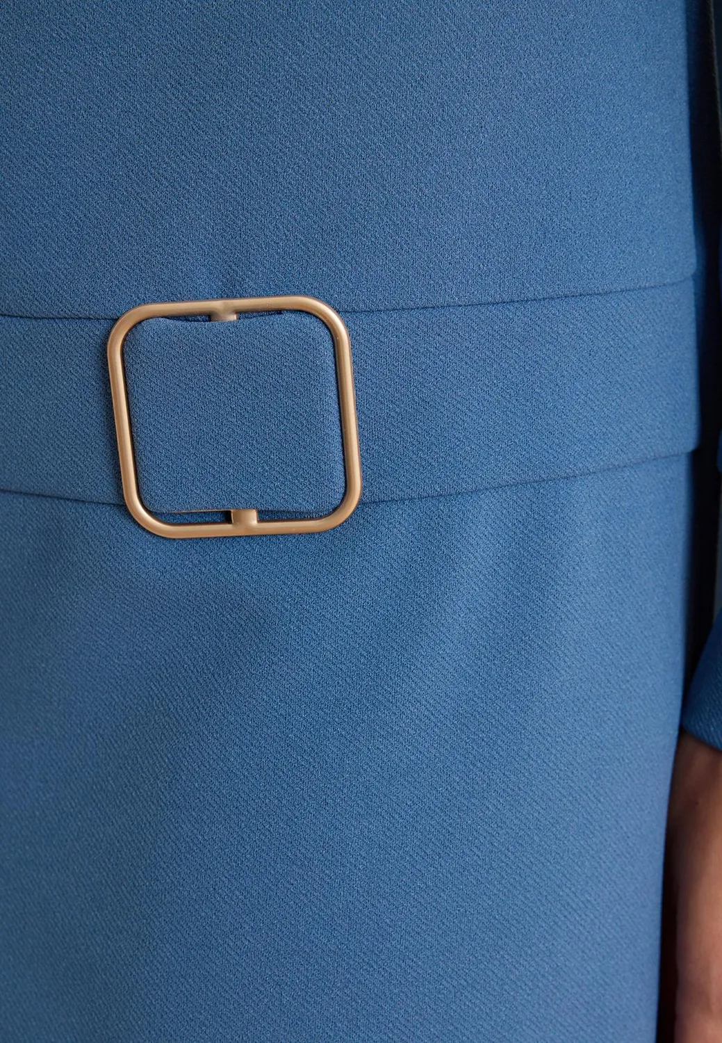 Ana Alcazar Admea abito anni 60 blu corto