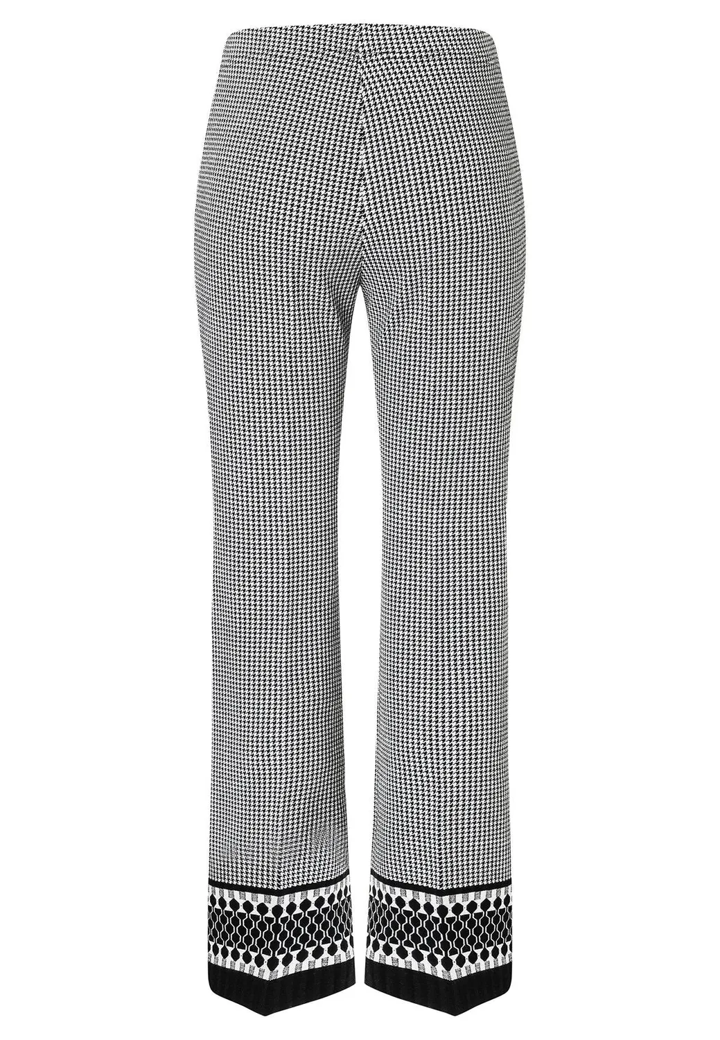 Ana Alcazar Asfona pantaloni cropped pied-de-poule