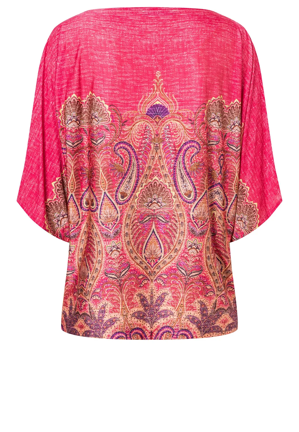 Ana Alcazar Dryna top fantasia paisley viola